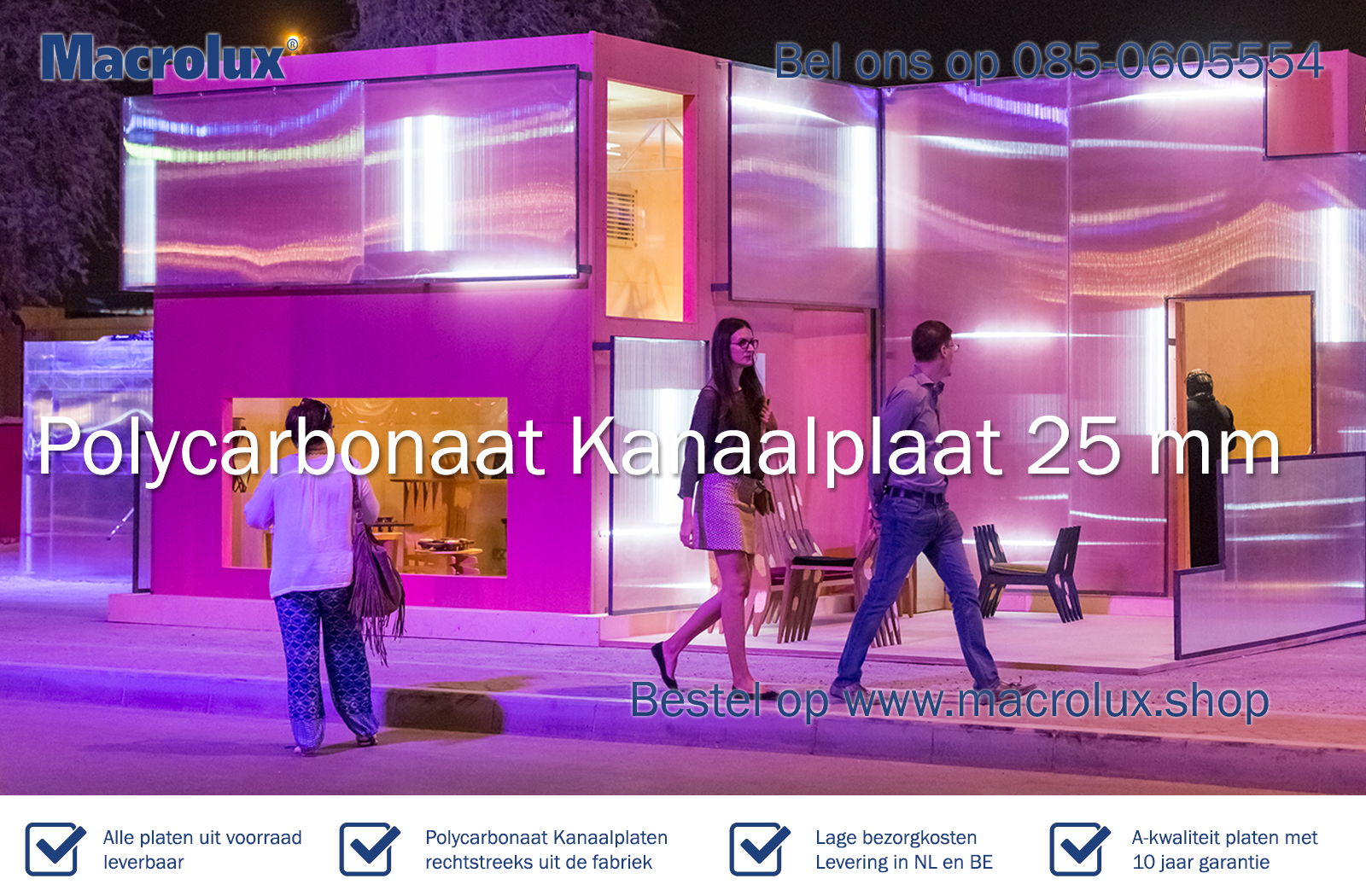 Polycarbonaat Kanaalplaat 25 mm Youtube