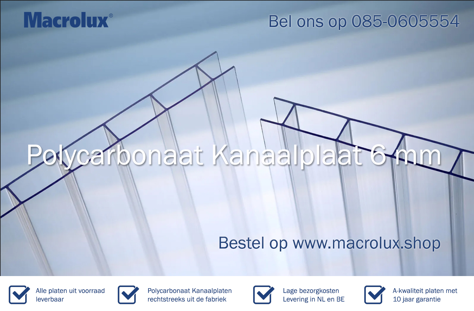 Polycarbonaat Kanaalplaat 6 mm Youtube